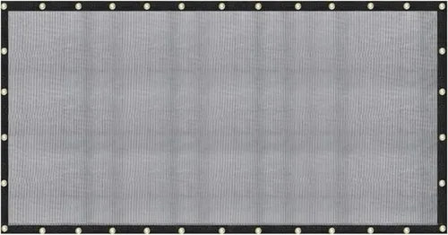 Miniatura 14 de Lona de punto de malla color negro con ojales, 60-70% de sombra, Negro