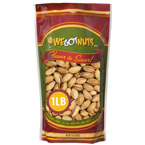Miniatura 8 de We Got Nuts - Pistachos turcos antep – Pistachos tostados Kosher de calidad prémium de 2.5 libras (40 onzas), aperitivo natural y saludable de sabor
