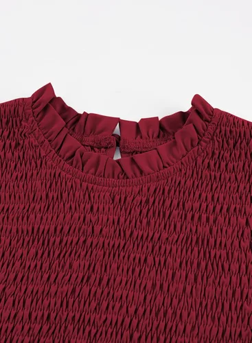 Miniatura 5 de blibean Vestidos de un solo hombro para niñas de 6 a 15 años