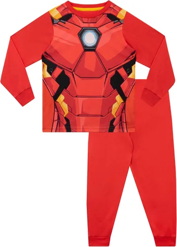 Miniatura 2 de Marvel Paquete de 2 pijamas Avengers para niño, Verde, Rojo, Violeta