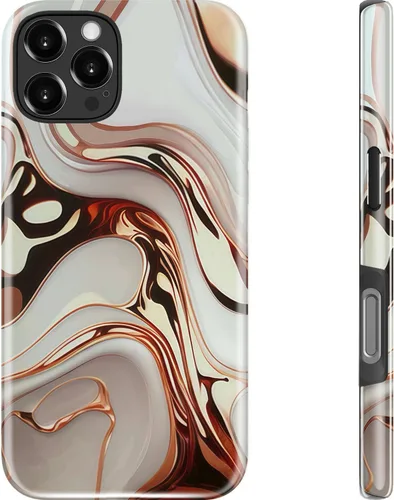 Miniatura 67 de Goodon para iPhone 17 Pro, Funda Estética de Gato Negro y Niña Naranja, Compatible con Magsafe, Funda Protectora Retro Única y Moderna de Silicona