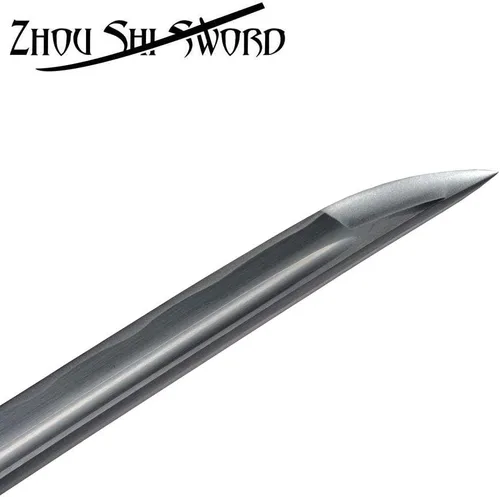 Miniatura 6 de Samurai Katana Warrior Sharp Sword 1060 Acero de alto carbono Espiga completa Forja de mano japonesa vaina