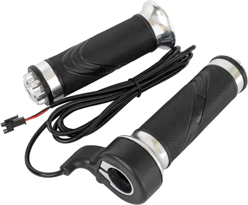 Agarrados de acelerador giratorios eléctricos, manillar de acelerador de tres velocidades para scooter eléctrico, acelerador de bicicleta eléctrica