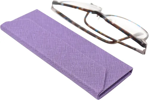Miniatura 28 de Real Sic Funda para lentes de sol para hombres y mujeres, soporte magnético plegable para lentes de sol, inspirado en el color sólido