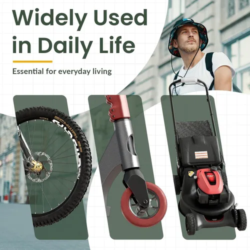 Miniatura 6 de Titanker Candado de bicicleta, cerradura de bicicleta de 4 pies, bloqueo de cable de 1/2 pulgada con soporte de montaje, accesorios de bicicleta