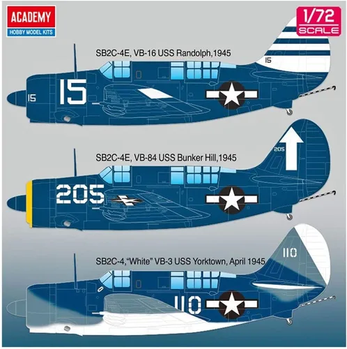 Miniatura 5 de Academy 1:72 - SB2C-4 USN Operación Iceberg