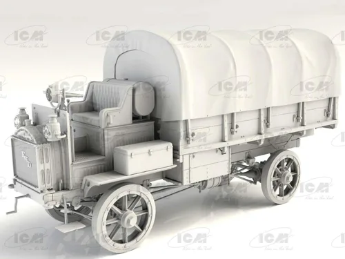 Miniatura 9 de ICM ICM35655 1:35-FWD Tipo B, WWI Camión del Ejército de EE. UU