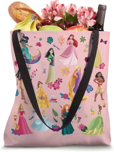 Miniatura 4 de Disney Bolso de mano con estampado mágico de princesa Blanco 16 pulgadas