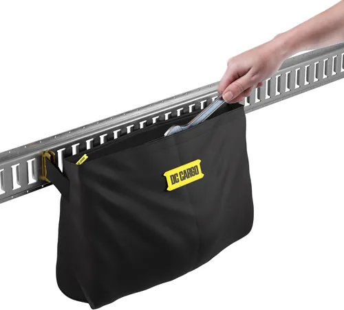 Miniatura 6 de DC Cargo Mall E-Track Bolsa de almacenamiento para remolques, bolsa de lona resistente de 14 x 24 pulgadas con cremallera, capacidad de peso de 50
