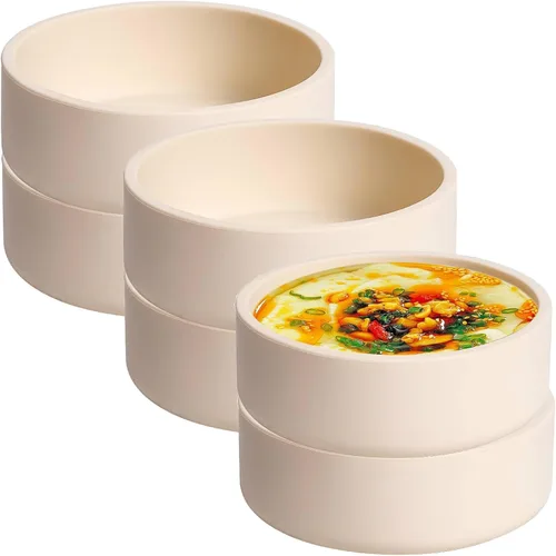 Miniatura 14 de Cocedor de Huevos de Silicona para Microondas, Paquete de 3 Moldes de Huevo para Freidora de Aire Fabricante de Eggwich, Tazas Individuales de Huevo