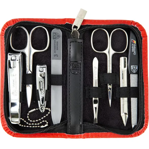 Miniatura 13 de 3 Swords Germany – Juego de 8 piezas para manicura y pedicura profesional para el cuidado de las uñas de los dedos y los dedos del pie tijeras