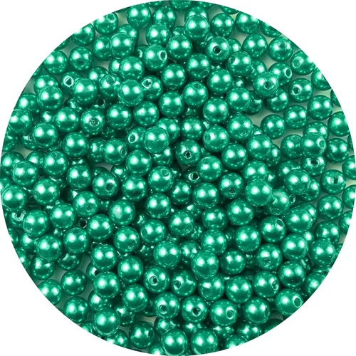 Miniatura 52 de Perlas de cuentas, 4000 piezas de cuentas de perlas de 3 mm redondas para llaveros, pulseras, collares, llaveros, joyería, manualidades, decoración
