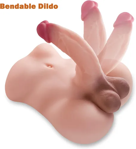 Miniatura 2 de Muñeca sexual masculina de 6.2 libras con consolador grande realista, muñeca sexual para mujeres, muñecas sexuales, torso, juguete sexual gay