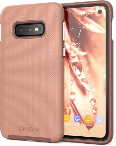 Miniatura 10 de Crave Dual Guard para Samsung Galaxy S10e Funda, Funda de Doble Capa con Protección a Prueba de Golpes para Samsung Galaxy S10e - Berry