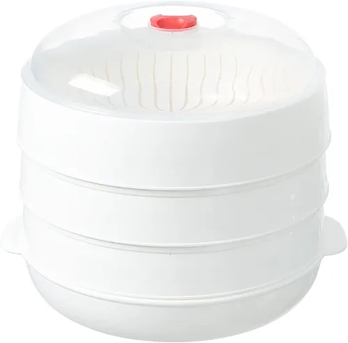 Miniatura 11 de Vaporizador de verduras para microondas, vaporizador de microondas para verduras, tazón de calefacción para microondas, micro utensilios de cocina