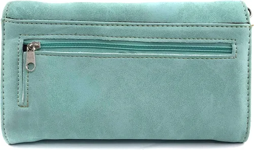 Miniatura 4 de Zelris Faith Love Hope Cross Angel Wing Bible Women Crossbody Trifold Wallet