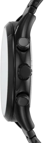 Miniatura 2 de Fenmore - Reloj multifunción de acero inoxidable negro de tamaño mediano, Negro