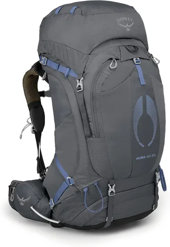 Miniatura 12 de Osprey Aura AG 65L Mochila de mochilero para mujer, morado encantamiento, WM/L Encantamiento púrpura