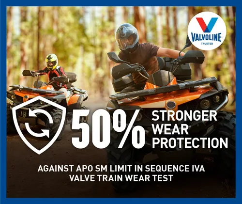 Miniatura 6 de Valvoline Aceite de motor sintético completo Powersport de 4 tiempos, 1 cuarto de galón (paquete de 6)