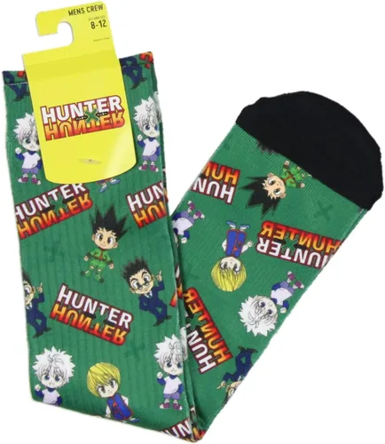 Miniatura 3 de Bioworld Hunter X Hunter Anime Chibi Characters - Calcetines sublimados para adultos, 1 par, Multi