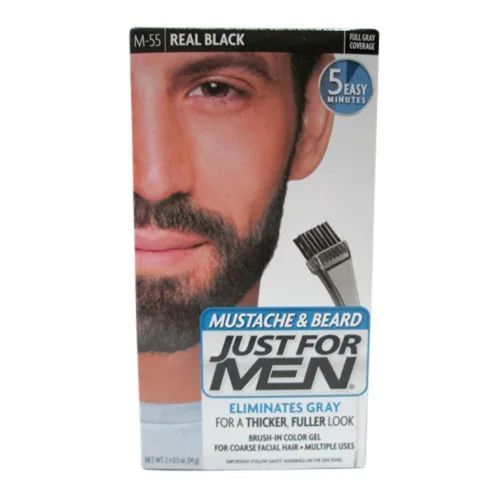 Miniatura 19 de JUST FOR MEN Gel de color para bigote y barba M-45, marrón oscuro 1 cada uno (paquete de 2)