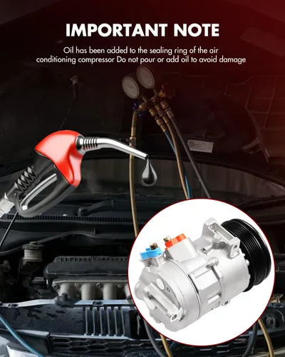 Miniatura 4 de Compresor de CA CO 11267C para Dodge Journey 2009-2020, Avenger 2008-2014, para Chrysler 200 2011-2014, Sebring 2007-2010 2.4L Bomba de compresor