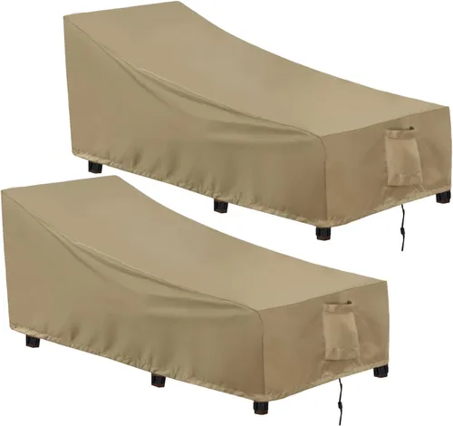 Miniatura 16 de OutdoorLines Funda Impermeable para Tumbona de Patio para Exteriores - Fundas para Tumbonas Resistentes a los Rayos UV, Resistentes a la Intemperie