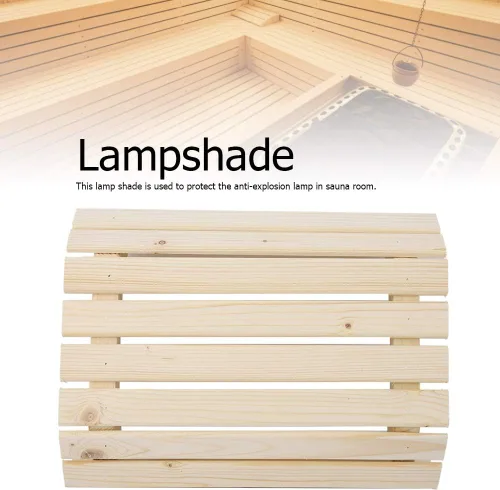 Miniatura 5 de Práctico Sauna Room Pantalla Anti explosión Lámpara Luz Sombra Sauna Suministros Accesorios