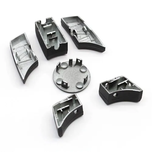 Miniatura 4 de Fundas de botón de control multifunción CIC iDrive CIC iDrive, color negro, 6 unidades, tapas de menú de consola central, repuesto para BMW