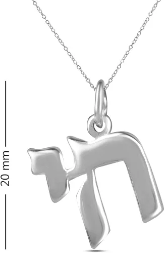 Miniatura 3 de LeCalla Colgante de plata de ley con cadena para mujer
