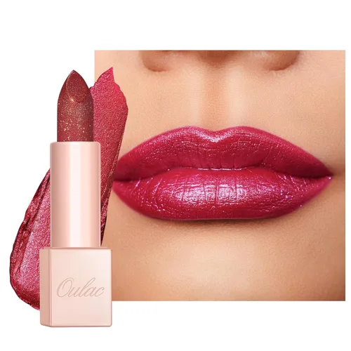 Miniatura 24 de Oulac Lápiz labial hidratante de coral para mujeres Bálsamo labial tintado infundido con ácido hialurónico sódico, maquillaje de labios ligero, PG04