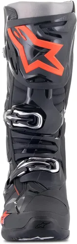 Miniatura 5 de Alpinestars Botas Tech 10 para hombre, Negro/Rojo Fluo, 7