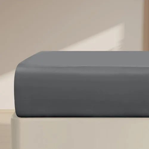 FreshCulture Sábana Bajera Ajustable Twin XL Solamente – Sábana Bajera Ajustable de Calidad Premium de Hotel para Cama Twin XL – Microfibra Gris