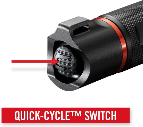 Miniatura 3 de Coast G450 1630 Lumen Twist Focus con tecnología Pure Beam y Bulls-Eye Spot Beam color negro