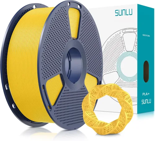 Miniatura 37 de SUNLU - Filamento PLA Plus para impresora 3D, 1.75 mm, bobina de 1 kg (2.2 lb), enrollado de forma ordenada, precisión dimensional ±0.02 mm