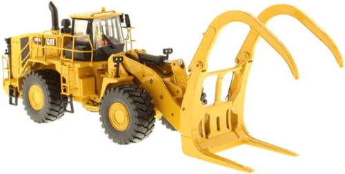 Miniatura 2 de Diecast Masters 1:50 Caterpillar 988K Cargadora de ruedas con garra - Serie High Line 85917