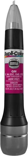 Miniatura 100 de Dupli-Color ANS0607 - Lápiz de pintura automotriz para retoque y reparación de rayones todo en 1 de coincidencia exacta. Color plata brillante