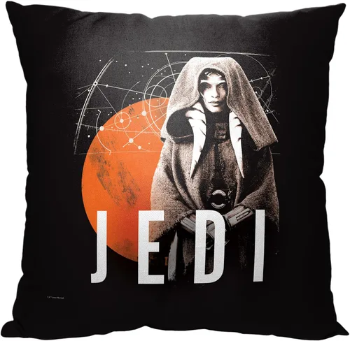 Miniatura 5 de Northwest Almohada Star Wars, 18 x 18 pulgadas, pincelada Ahsoka