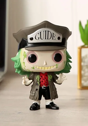 Miniatura 2 de Funko Pop Horror: Beetlejuice - Figura coleccionable de Beetlejuice con sombrero, multicolor
