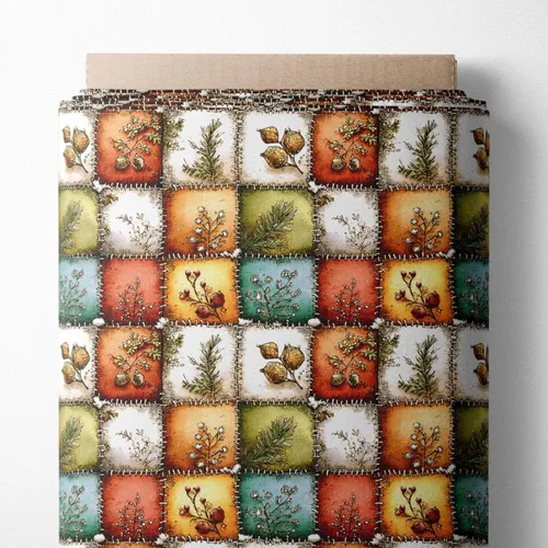 Miniatura 135 de Paquete de tela de algodón de color sólido, 50 cuadrados precortados (8 x 8 x 8 pulgadas), 100% algodón, 120 GSM, fabricado en Türkiye