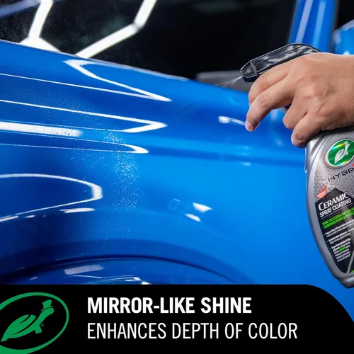 Miniatura 5 de Turtle Wax Hybrid Solutions - Revestimiento de cerámica en aerosol, cera de alto brillo para autos, ofrece protección duradera de la pintura, acción