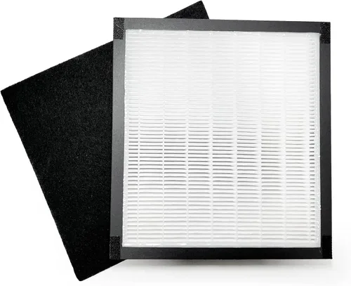 Miniatura 2 de Nispira Airvantage WK01234QPC - Filtro de repuesto para purificador de aire Oreck Air94 WK10002QPC, Plus Pet WK10052QPC True HEPA carbón activado 1