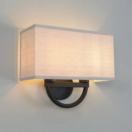Miniatura 9 de Yosoan Aplique de pared de latón dorado, estilo bohemio, para escaleras, 2 luces, para interiores, con cable doble, montaje en pared, luces de base