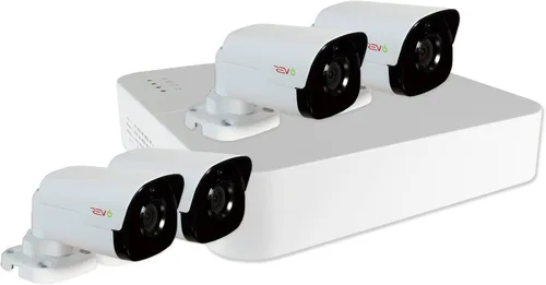 Miniatura 2 de REVO, sistema de vigilancia completo America Ultra 16 canales, color blanco (RU162B16G-4T)