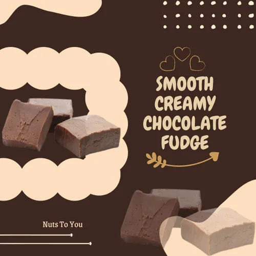 Miniatura 3 de Nuts To You Dulce de chocolate cremoso suave sin azúcar Dulce gourmet fresco Fudge artesanal decadente y delicioso de 6.6 onzas (paquete de 2)