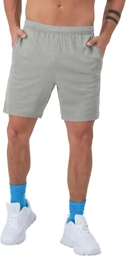 Champion - Pantalones cortos deportivos para hombre, repelen humedad, atléticos, para el gimnasio (tamaño estándar o para hombres altos y grandes)