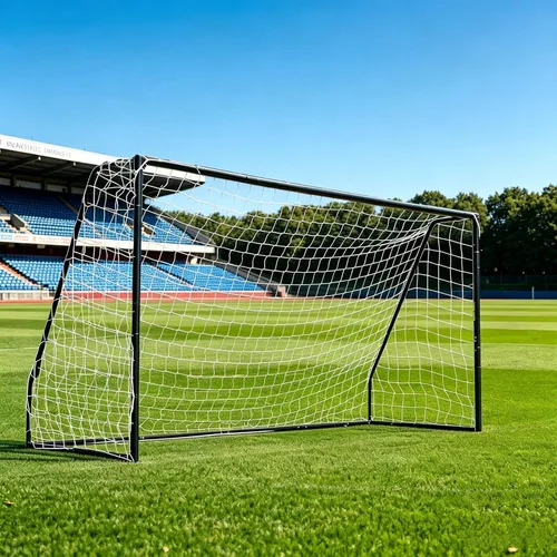 Miniatura 11 de Garvee Steel Competition Soccer Goal, 6x4ft / L-6x4ft / 7x5ft / 8x5ft / 12 x 6ft Portable Backyard Soccer Goal with Net & Ground Stakes, Outdoor