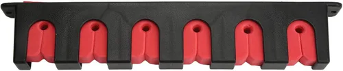 Miniatura 4 de Soporte horizontal para caña de pescar, montaje en la pared, material de PVC ABS, soporte de pared para el hogar