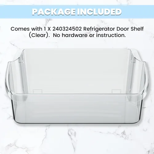 Miniatura 7 de HECASA 240324502 AP2549806 844402 Estante para puerta de refrigerador compatible con Frigidaire Kenmore Electrolux Refrigerador AH429767 EA429767