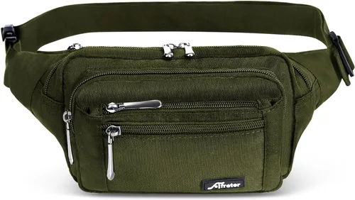 Miniatura 15 de Riñonera para hombres y mujeres, con correa ajustable para entrenamiento al aire libre, viajes, casual, correr, senderismo, ciclismo